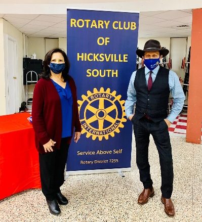 SACSS recieved winterdrive donation from the Rotary Club of Hicksville South