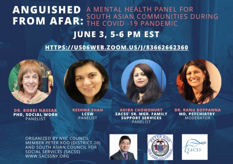 Anguished From Afar: A Mental Health Panel For South Asians During Covid