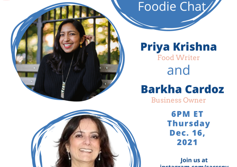 Instagram Live “Foodie Chat!” With Priya Krishna And Barkha Cardoz