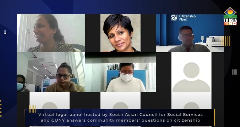 TV Asia’s Community RoundUp Features SACSS’s Virtual Legal Panel