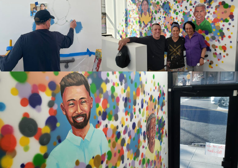 Stunning Mural by Artists Katie Yamasaki and Caleb Neelon Adorns SACSS’ Walls